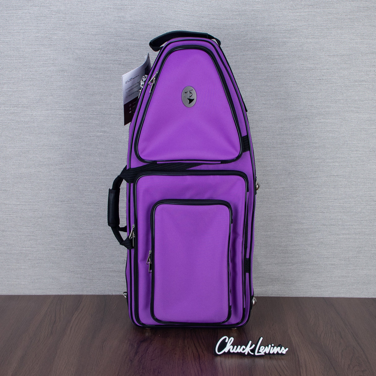 Marcus Bonna Nylon Bassoon Case with Rain Cover - Purple