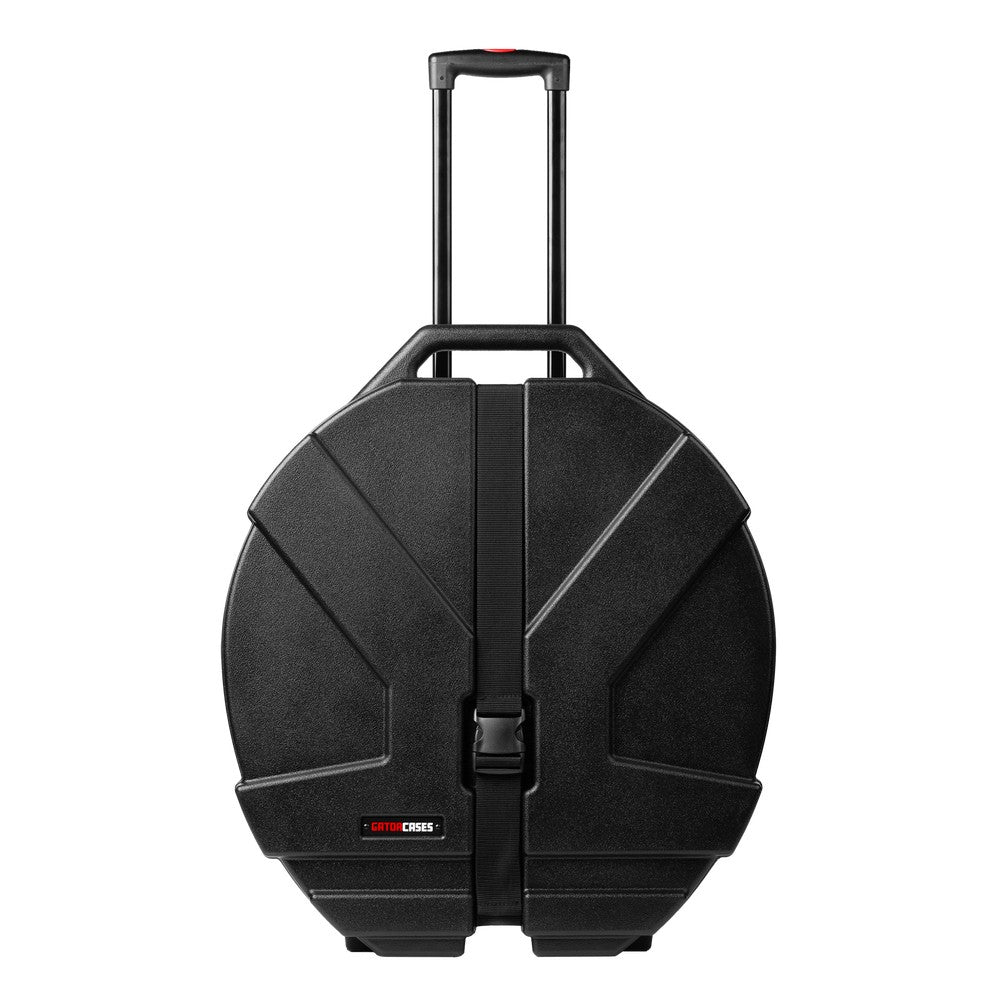 Gator 22-Inch Hard Shell Cymbal Case with Wheels