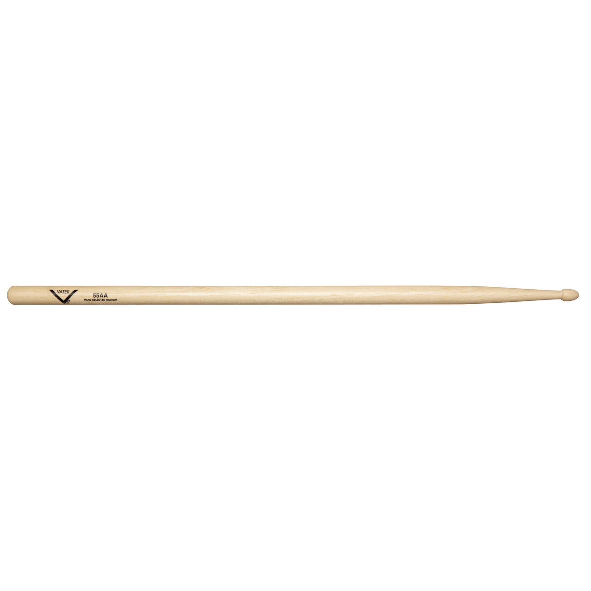 Vater American Hickory Drumsticks - 55A - Wood Tip