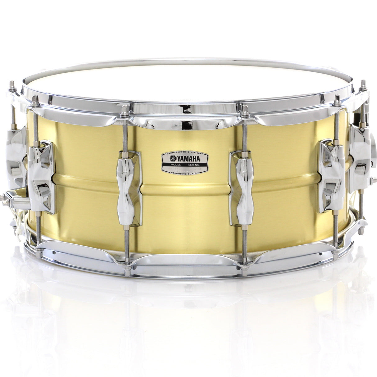 Yamaha 6.5 x 14-Inch Recording Custom Brass Snare Drum