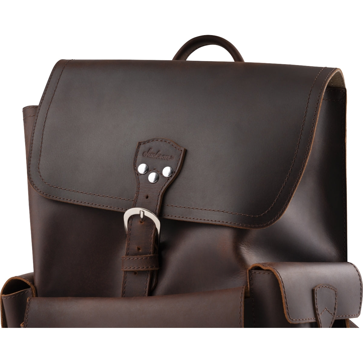 Jackson Limited Edition Leather Backpack - Brown