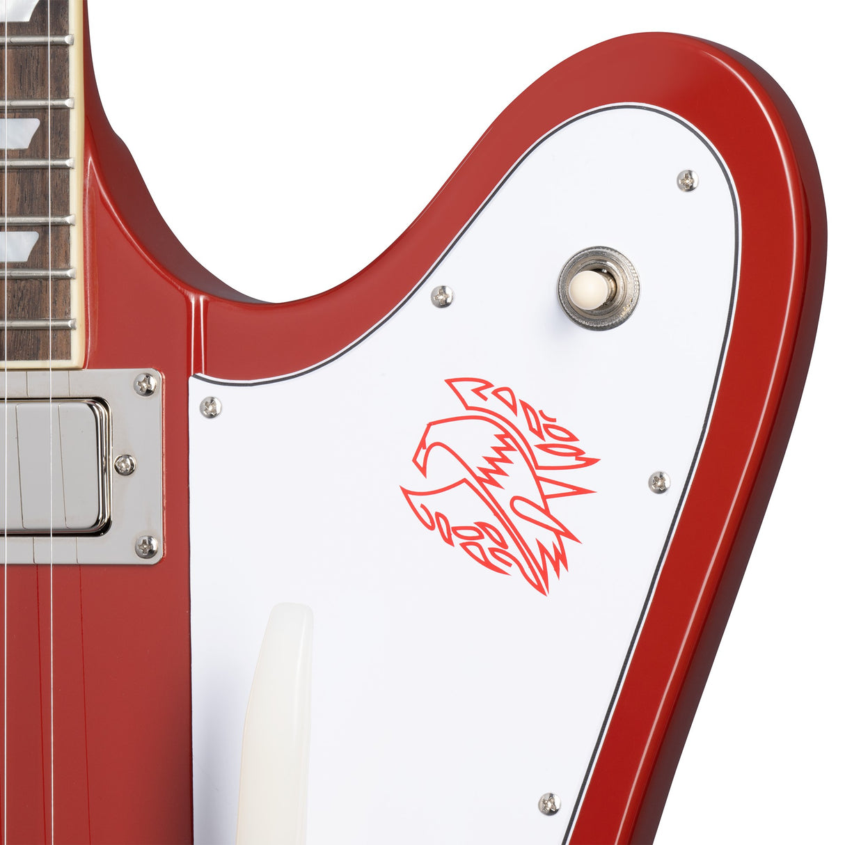 Epiphone 1963 Firebird V Electric Guitar - Ember Red - Mint, Open Box