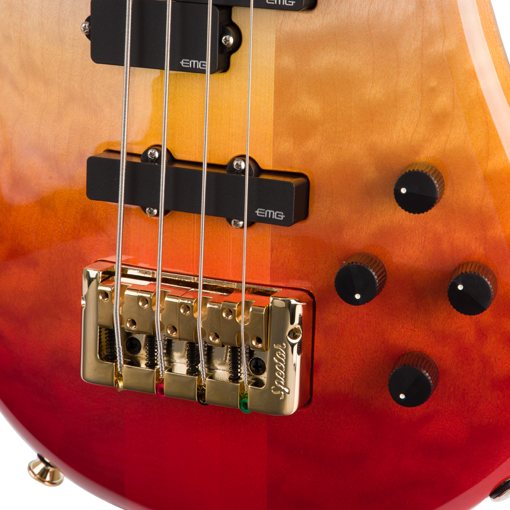 Spector Euro 4 LT Bass Guitar - Grand Canyon Gloss - CHUCKSCLUSIVE - #21NB18451