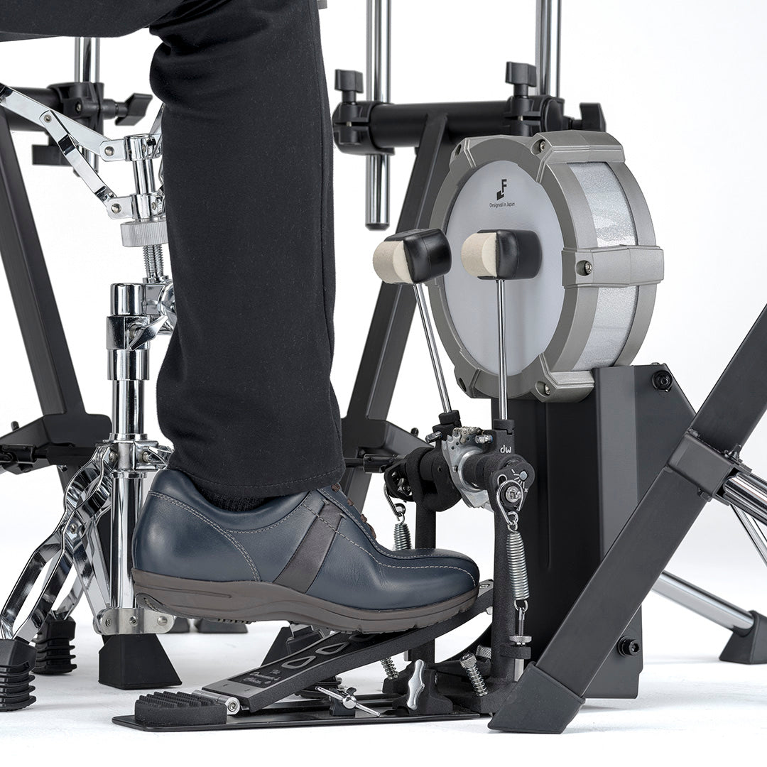 EFNOTE 3 5-Piece Electronic Drum Kit With Cymbal Pads - White Sparkle