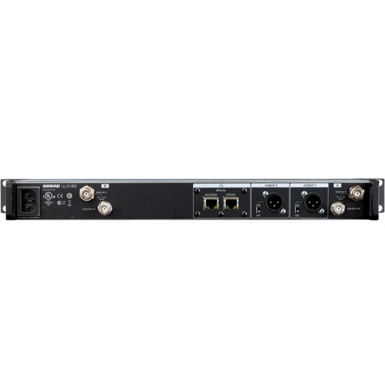 Shure ULXD4D Digital Dual-Channel Wireless Receiver - G50 Band - New