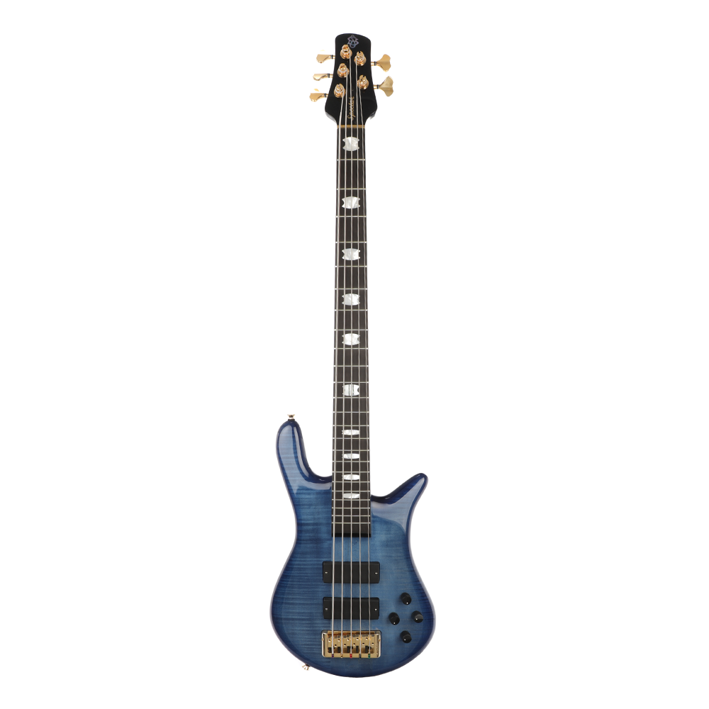 Spector Euro 5 LT 5-String Bass Guitar - Blue Fade Gloss - New