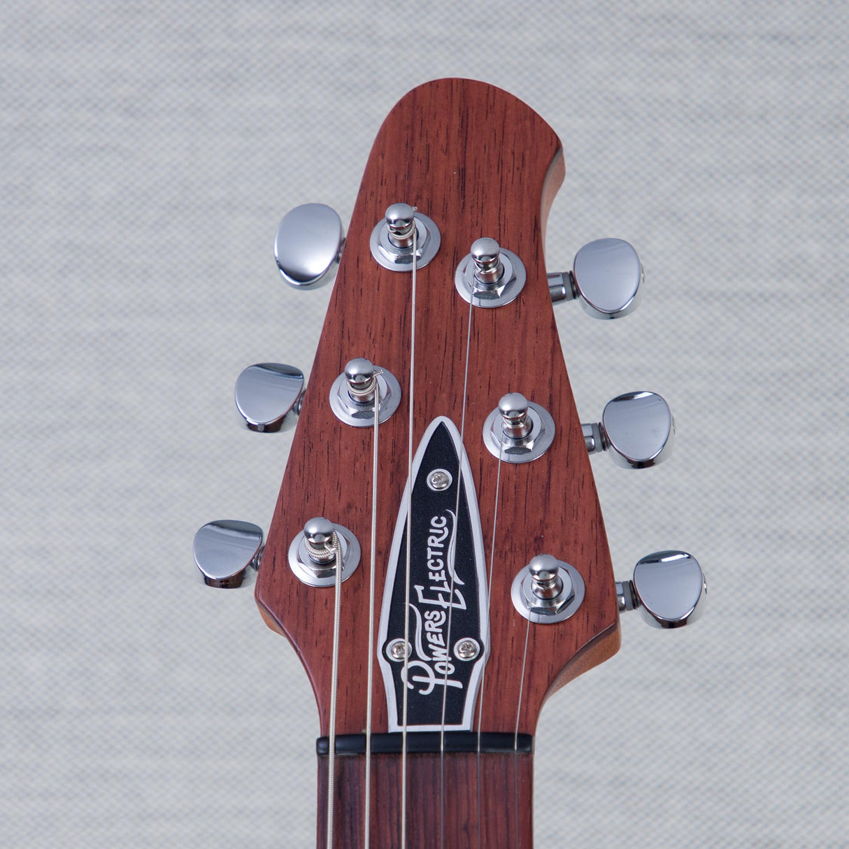 Powers Electric A-Type Electric Guitar - Pale Ale With White Pearloid - #B131