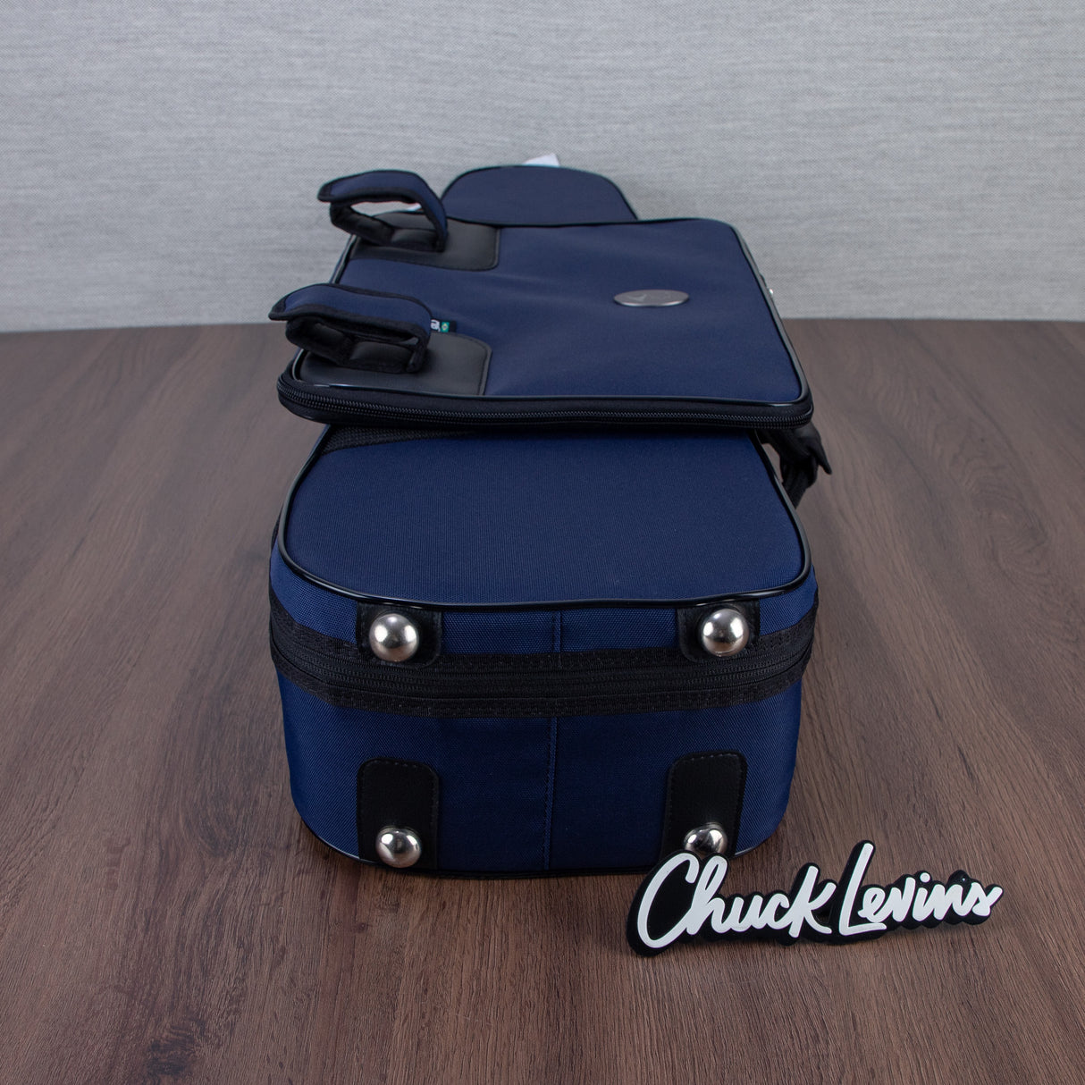 Marcus Bonna Case for Tenor Trombone, Detachable Bell, F Attachment- Blue