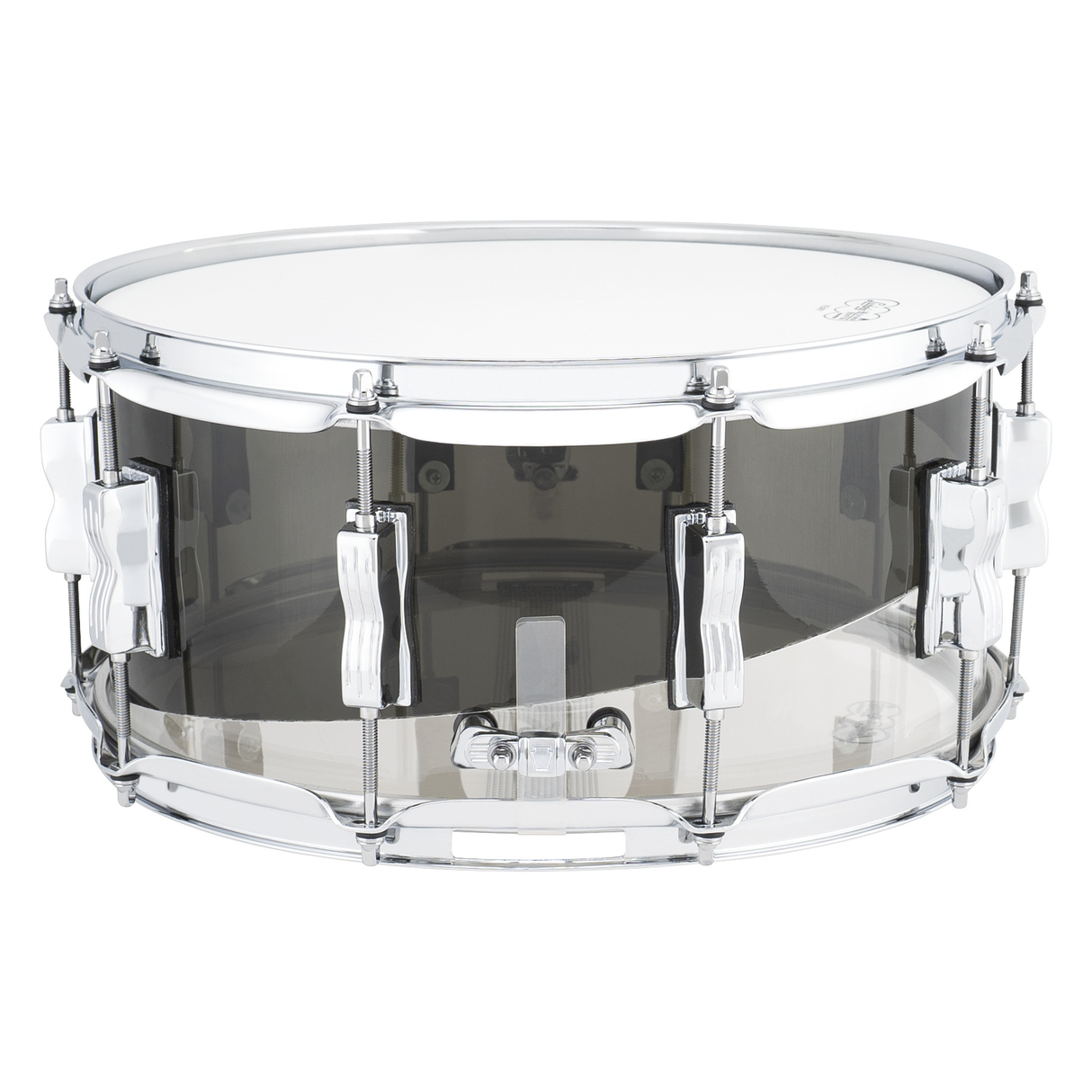 Ludwig VistaLite VL50 6.5x14 50th Anniversary Snare - Smoke/Clear