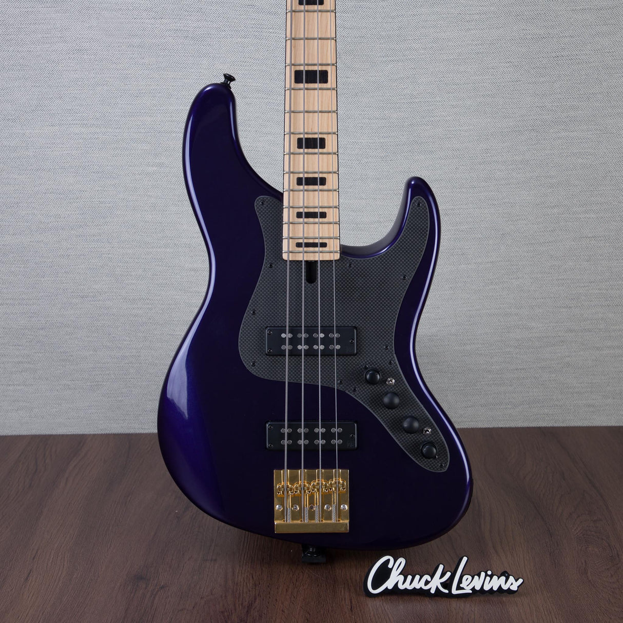 Brubaker USA Steve Jenkins JXB-4 Signature Electric Bass Guitar - Midnight Blue Gloss - #045-23