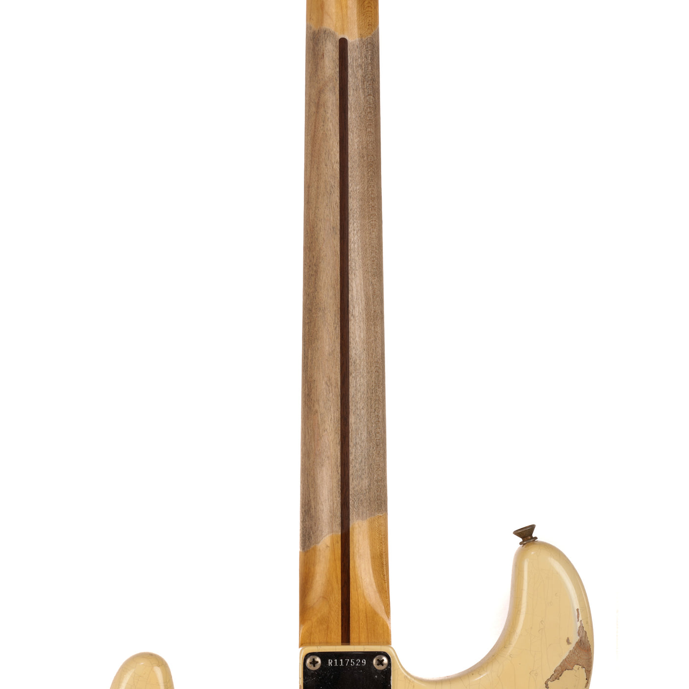 Fender Custom Shop 1956 Stratocaster Heavy Relic Guitar - Aged Vintage White - CHUCKSCLUSIVE - #R117529