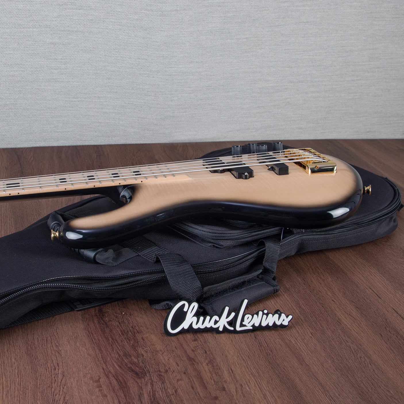 Spector Euro 5 5-String Electric Bass Guitar - Natural Black Burst Gloss - CHUCKSCLUSIVE - #NB22961