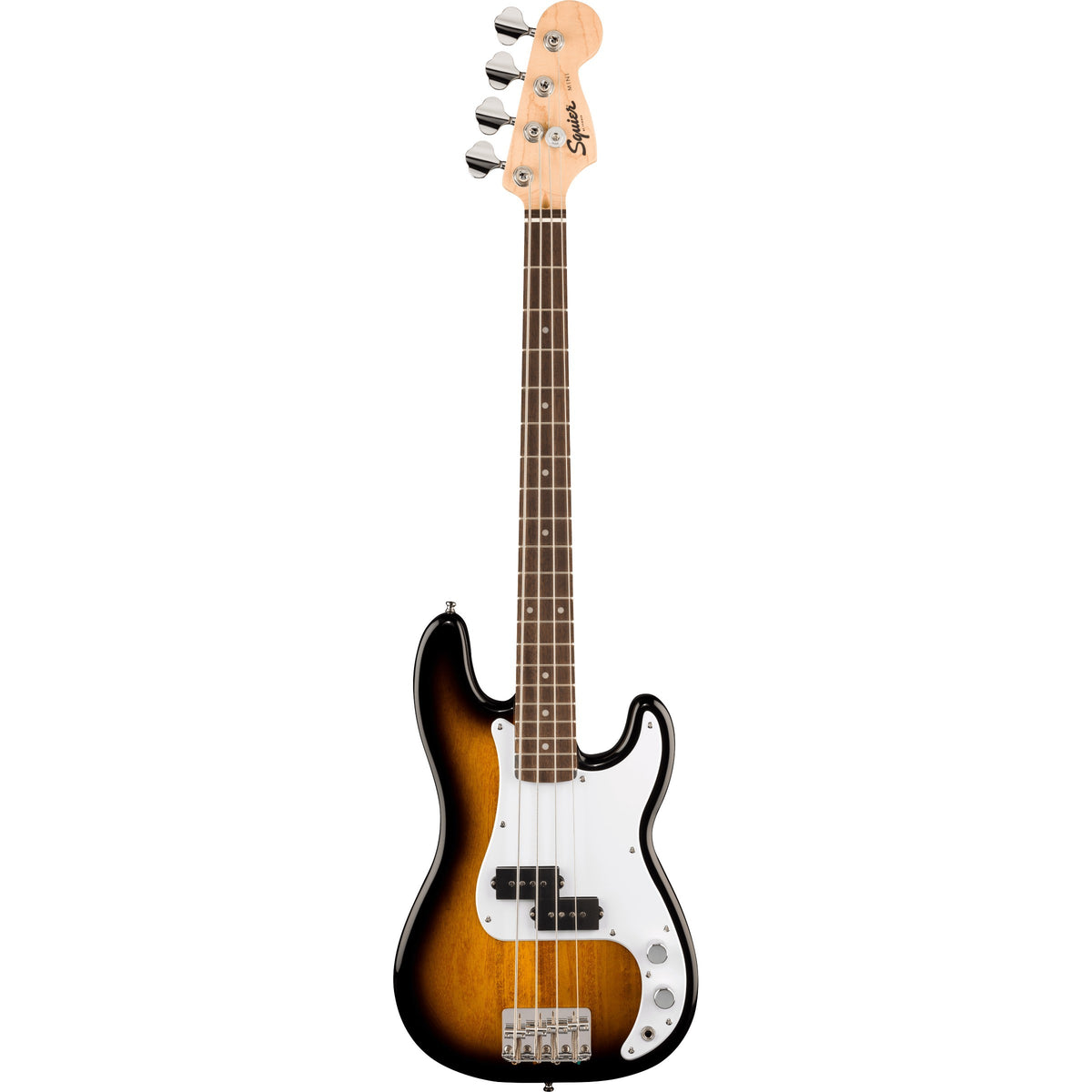 Squier Mini Precision Electric Bass Guitar - 2-Color Sunburst