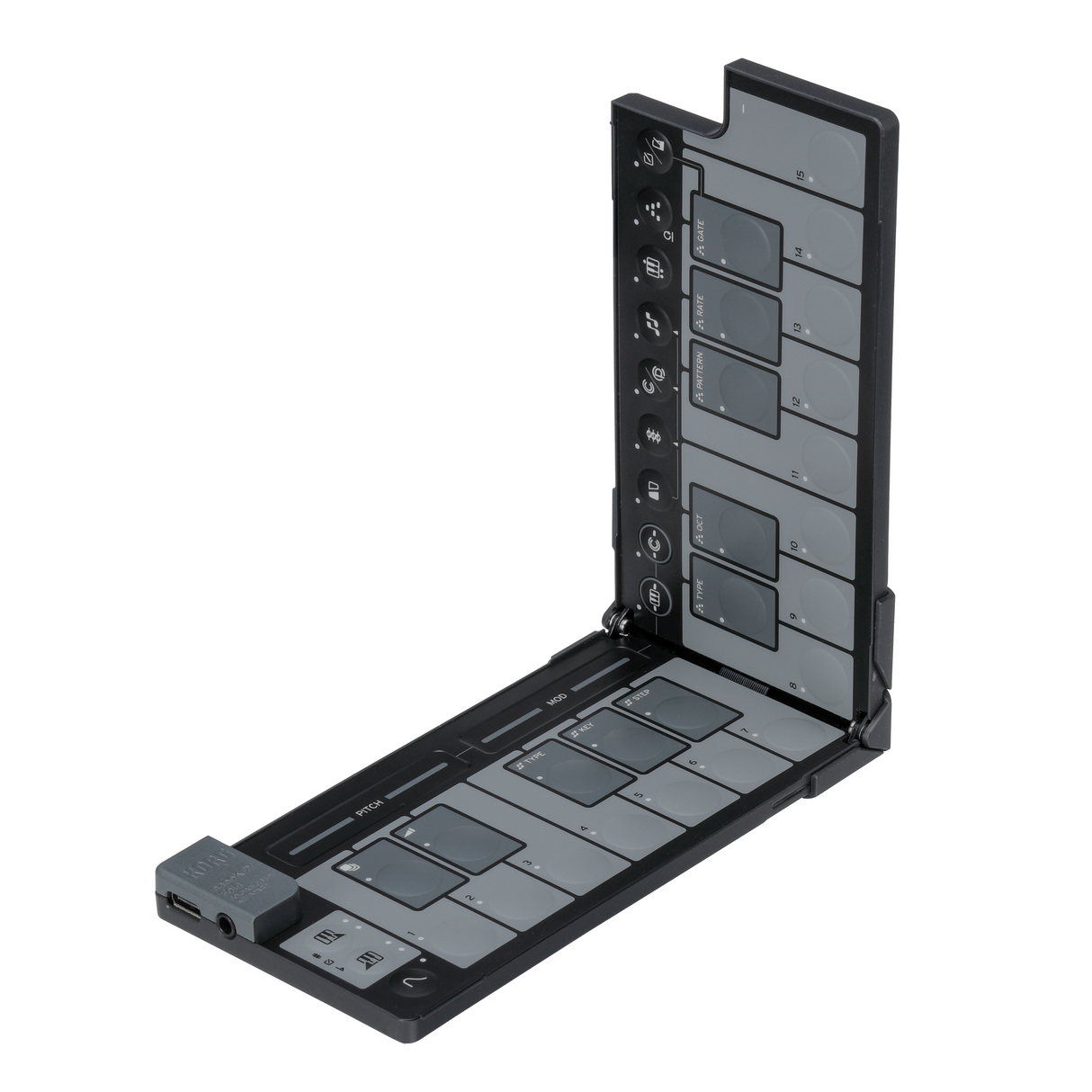 Korg nanoKey Fold Foldable Midi Keyboard - Black