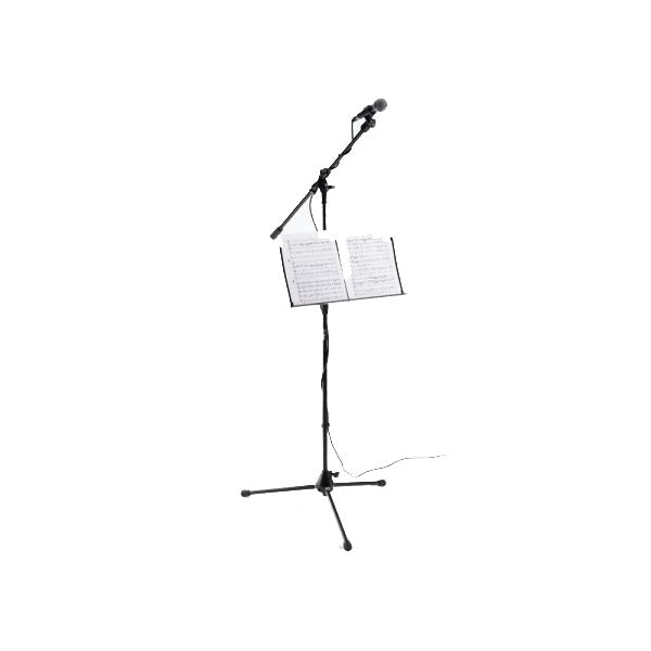 On-Stage SMC1500 Clamp-On Sheet Music Bookplate for Mic Stands