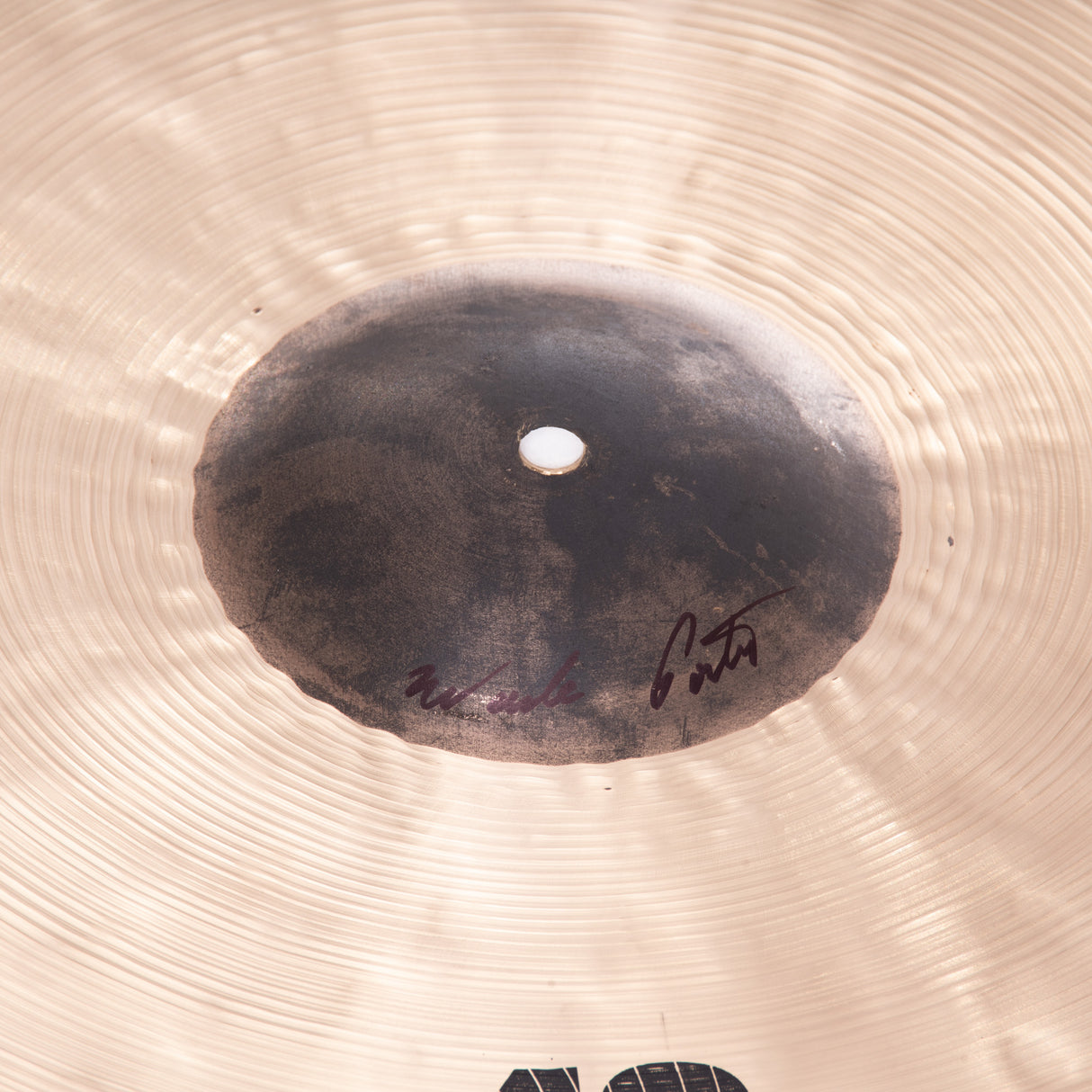 Sabian 40th Anniversary Artisan 22-Inch Raw Bell Ride Cymbal - #143 WEIGHT - 3324G