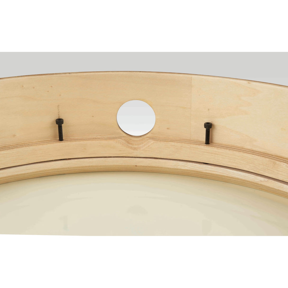 LP 18 x 4-Inch Tunable Tar Frame Drum - Black-to-Natural Fade