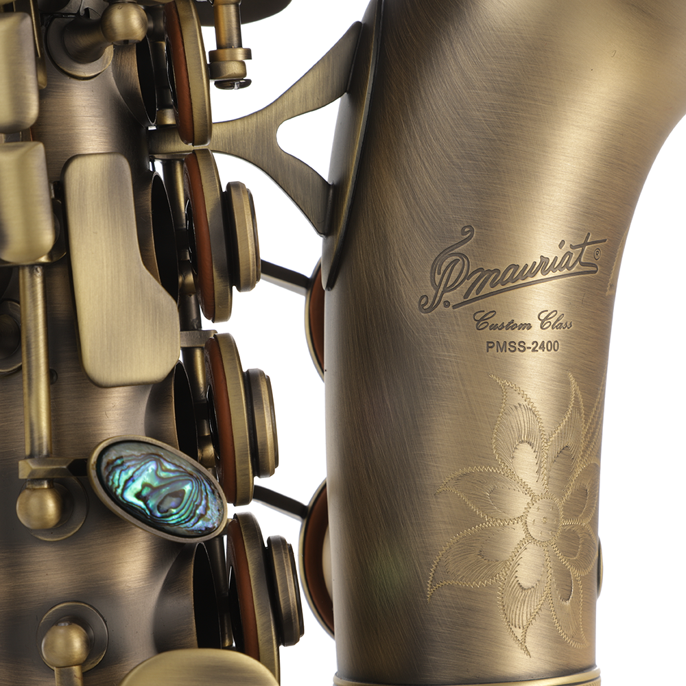 P. Mauriat PMSS-2400DK Curved Soprano Saxophone