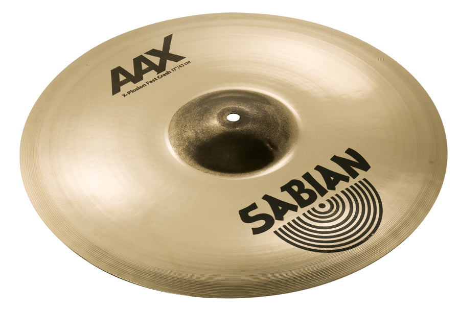 Sabian 17" AAX X-Plosion Fast Crash Cymbal - New,17 Inch
