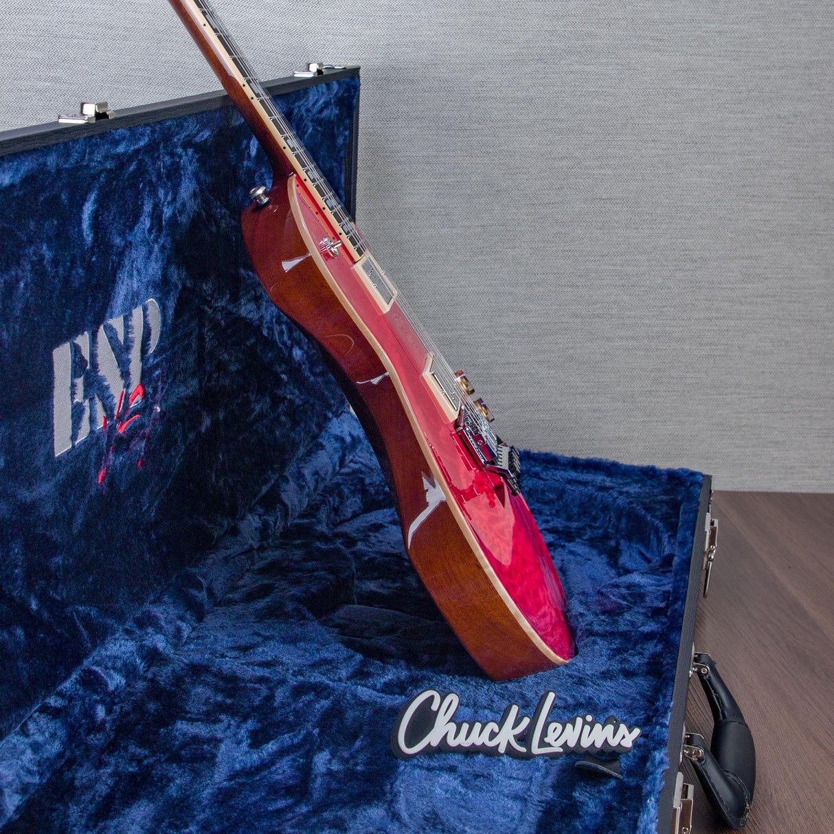 ESP USA Eclipse FR Electric Guitar - Raspberry - #US24795