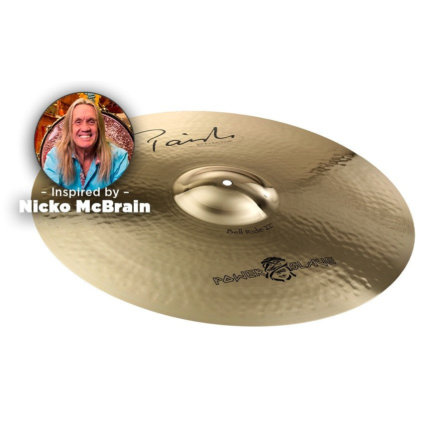 Paiste 22-Inch Signature Reflector Bell Ride "Powerslave" Cymbal