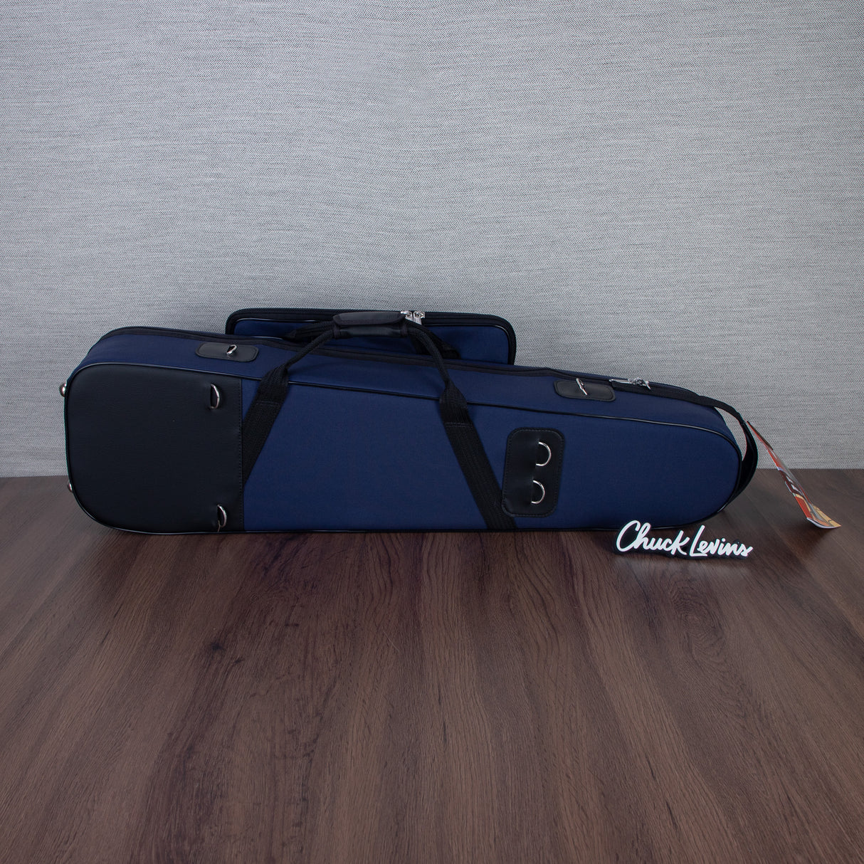 Marcus Bonna Case for Tenor Trombone, Detachable Bell, F Attachment- Blue