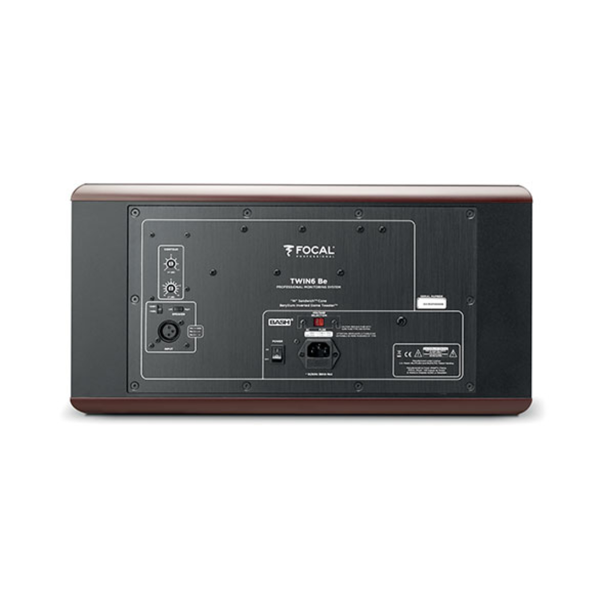 Focal TWIN 6Be Active Three Way Monitor - Red (Single) - Mint, Open Box