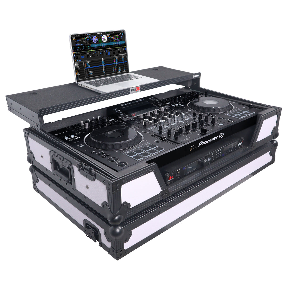 ProX XS-RANEONE WLT WH Limited Edition White on Black with Laptop Shelf