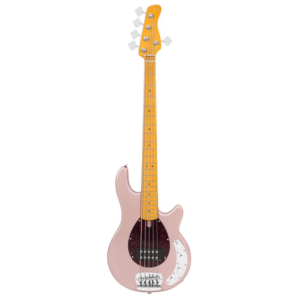 Sire Marcus Miller Z3 5-String Bass Guitar, Hard Maple Fingerboard - Rosegold