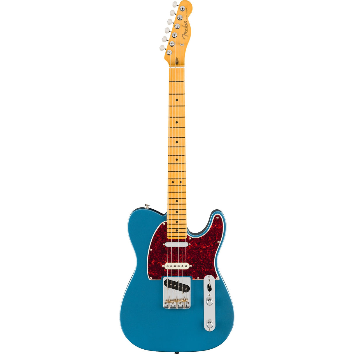 Fender American Professional Hotshot Telecaster Electric Guitar, Maple Fingerboard - Faded Lake Placid Blue