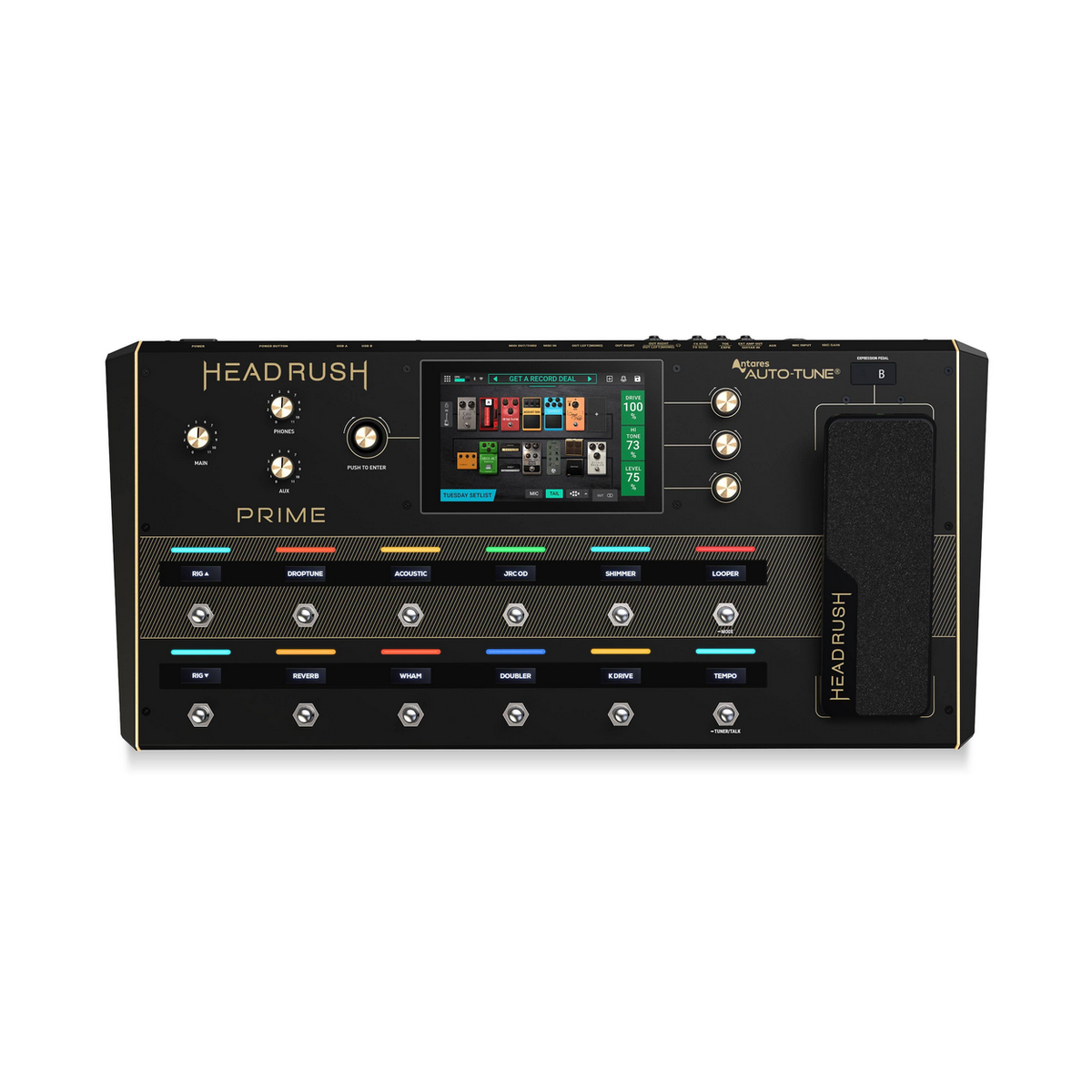 HeadRush Prime Multi-Effects Guitar Pedal & Vocal Processor - New