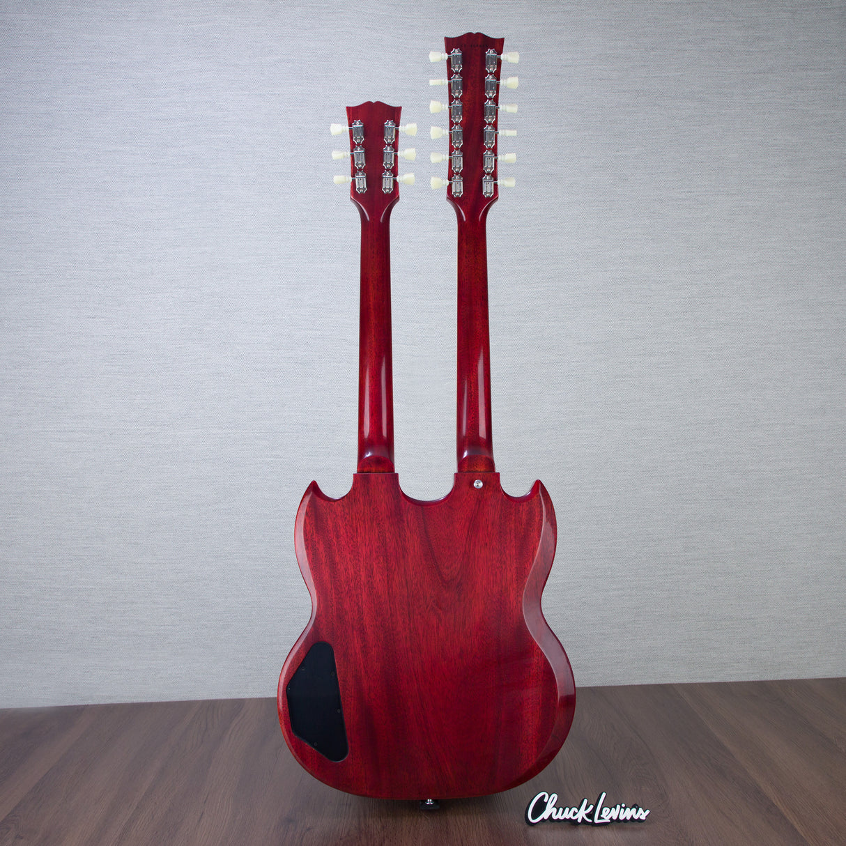 Gibson Jimmy Page EDS-1275 Doubleneck VOS Signature Electric Guitar - '69 Cherry - #CS403915