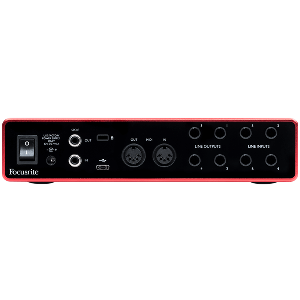 Focusrite Scarlett 8i6 Audio Interface - 3rd Gen