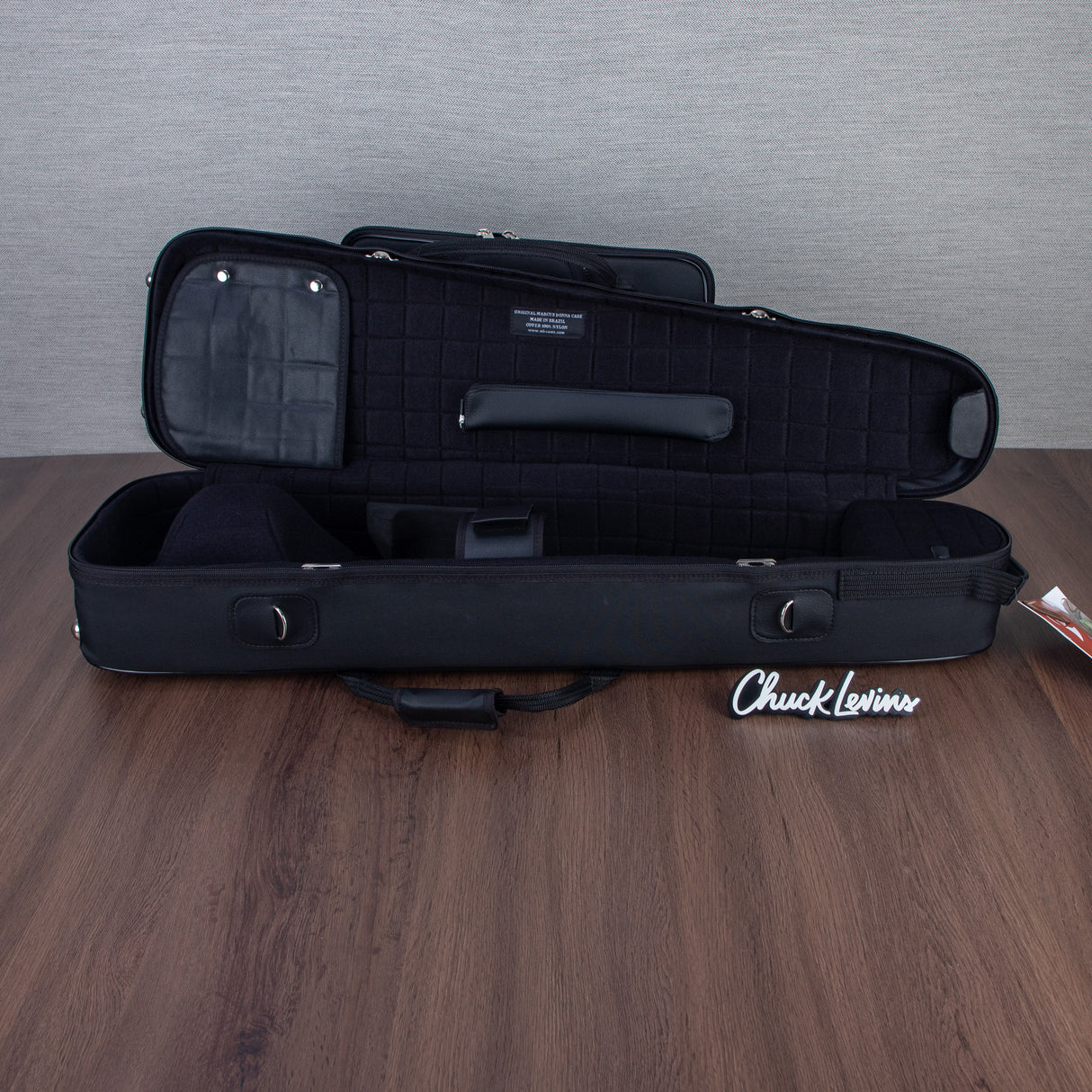 Marcus Bonna Case for Tenor Trombone, Detachable Bell, F Attachment - Black - Preorder