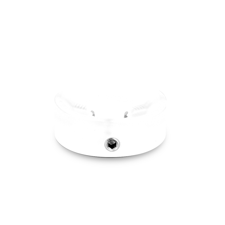 Barefoot Buttons V1 Standard Footswitch Button, Clear - For Common 3PDT Switches