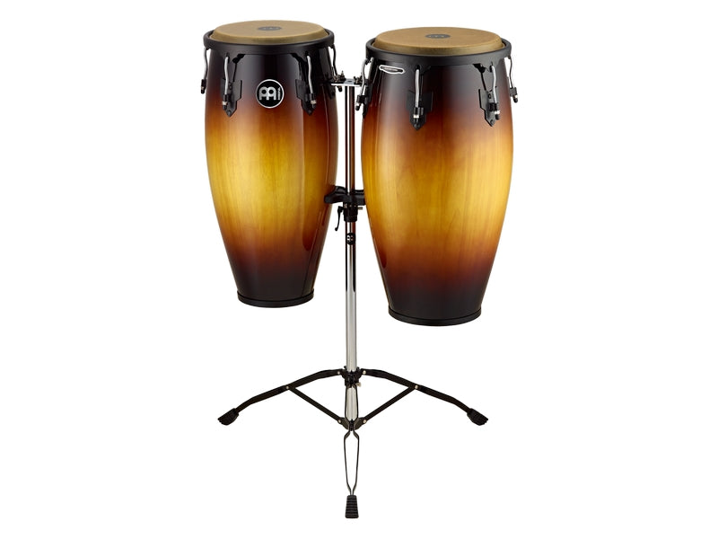 Meinl Headliner Series Conga Set With Stand - Vintage Sunburst - New,Vintage Sunburst