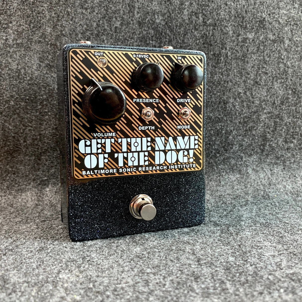 Baltimore Sonic Research Institute Get the Name of the Dog! JFET Overdrive Pedal