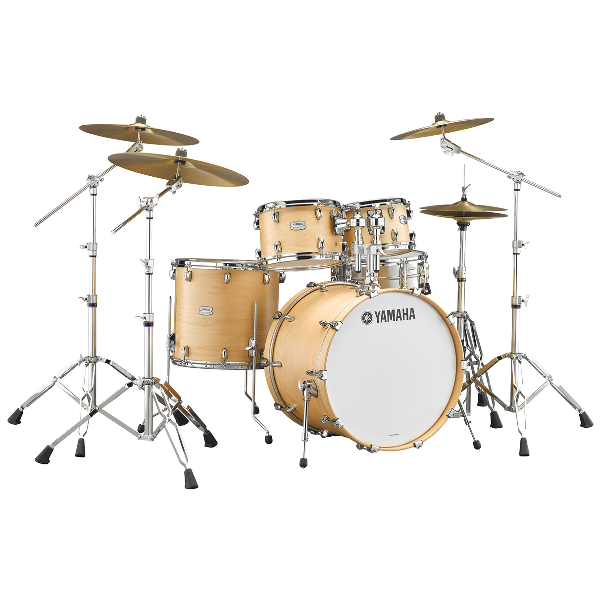 Yamaha Tour Custom 4-Piece Shell Pack, 22-Inch Kick - Butterscotch Satin