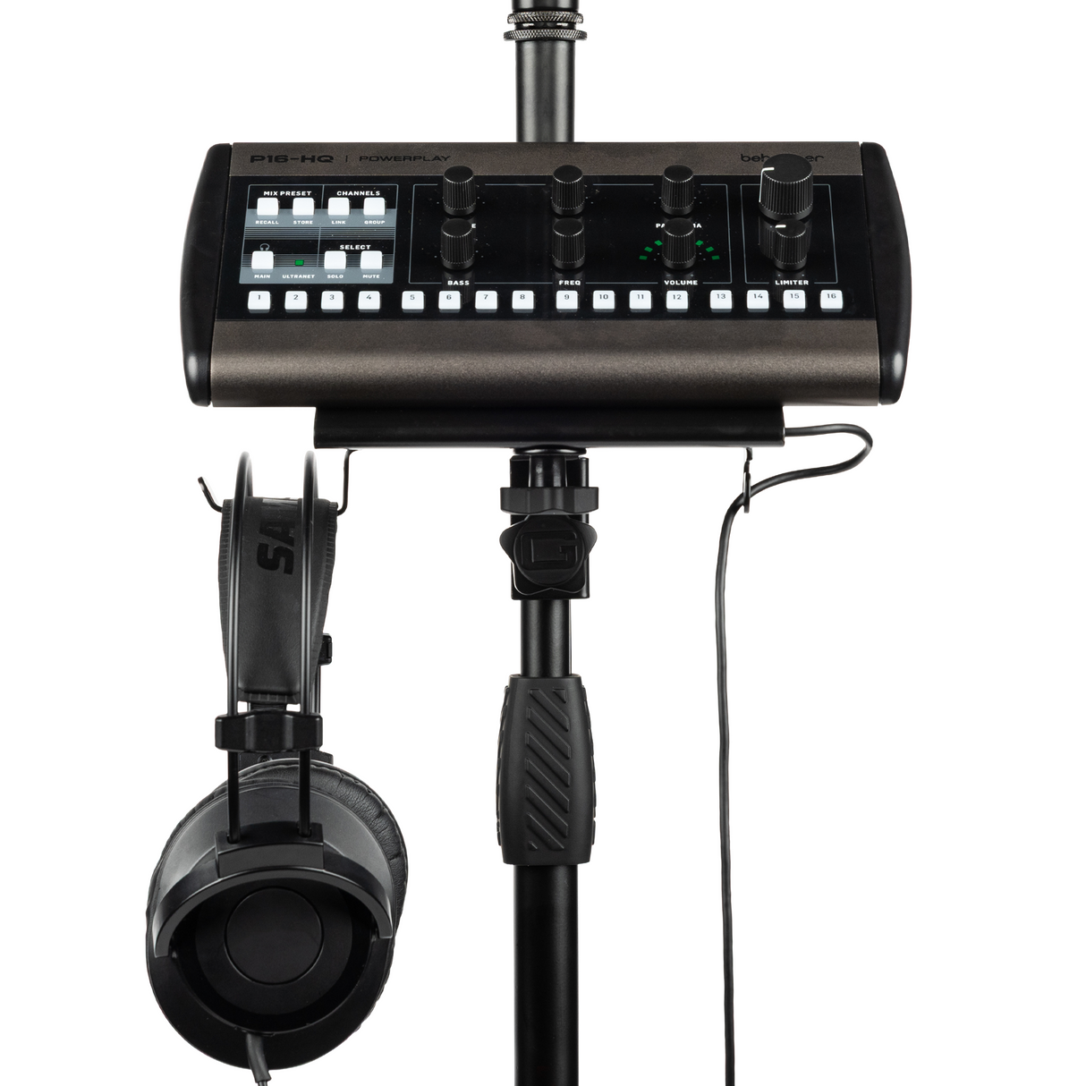 Gator Frameworks GFW-PMM-MOUNT Universal Personal Monitor Mixer Mount