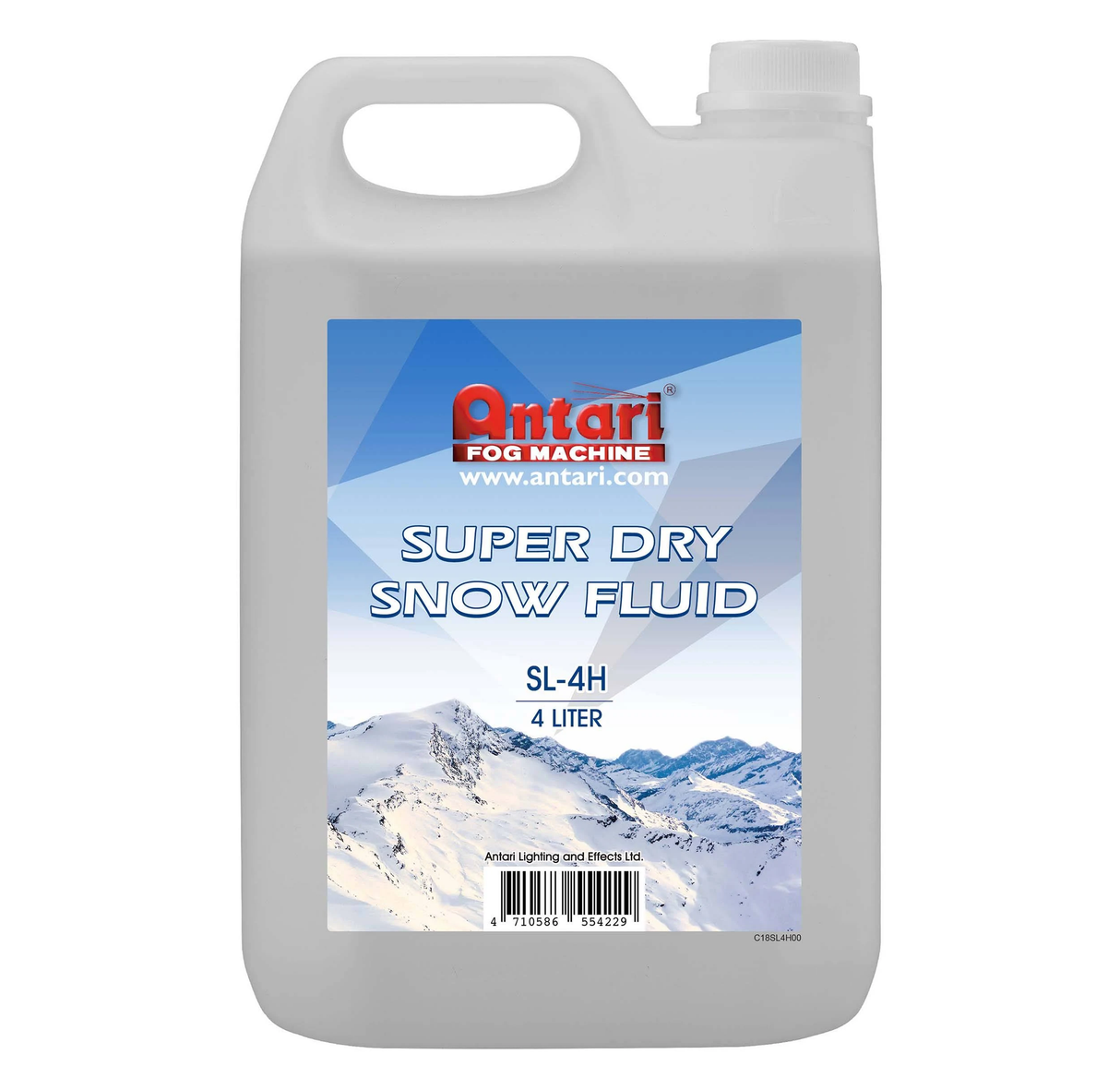 Antari SL-4H Super Dry/High Volume Snow Fluid - 4-Liter