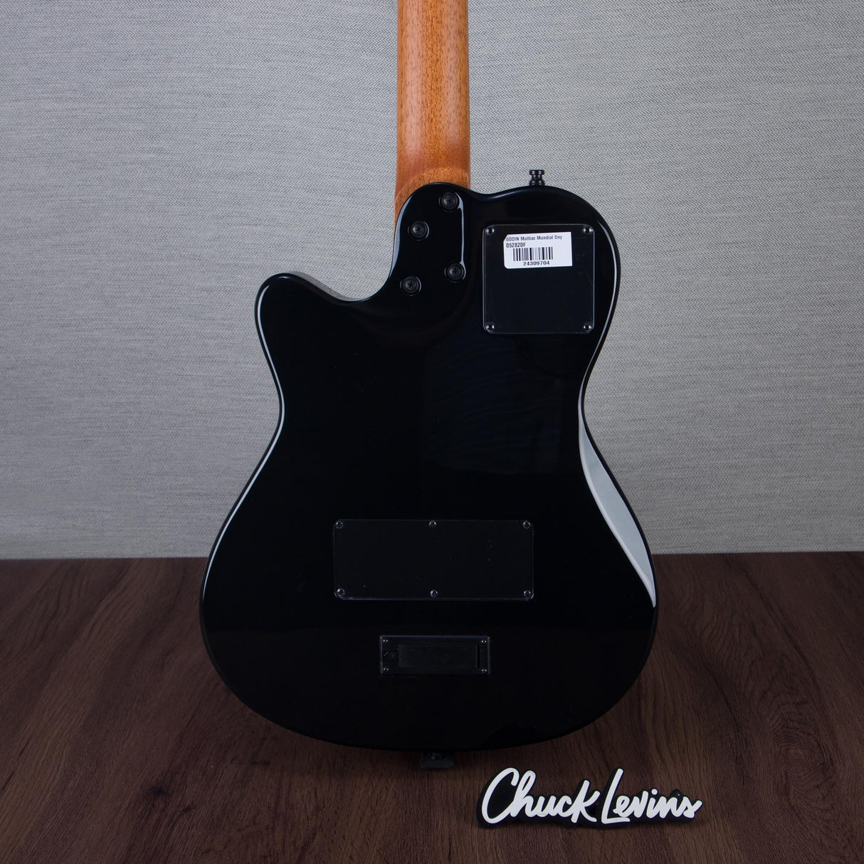 Godin Multiac Mundial Nylon String Acoustic Electric Guitar - Onyx Black - #24309704