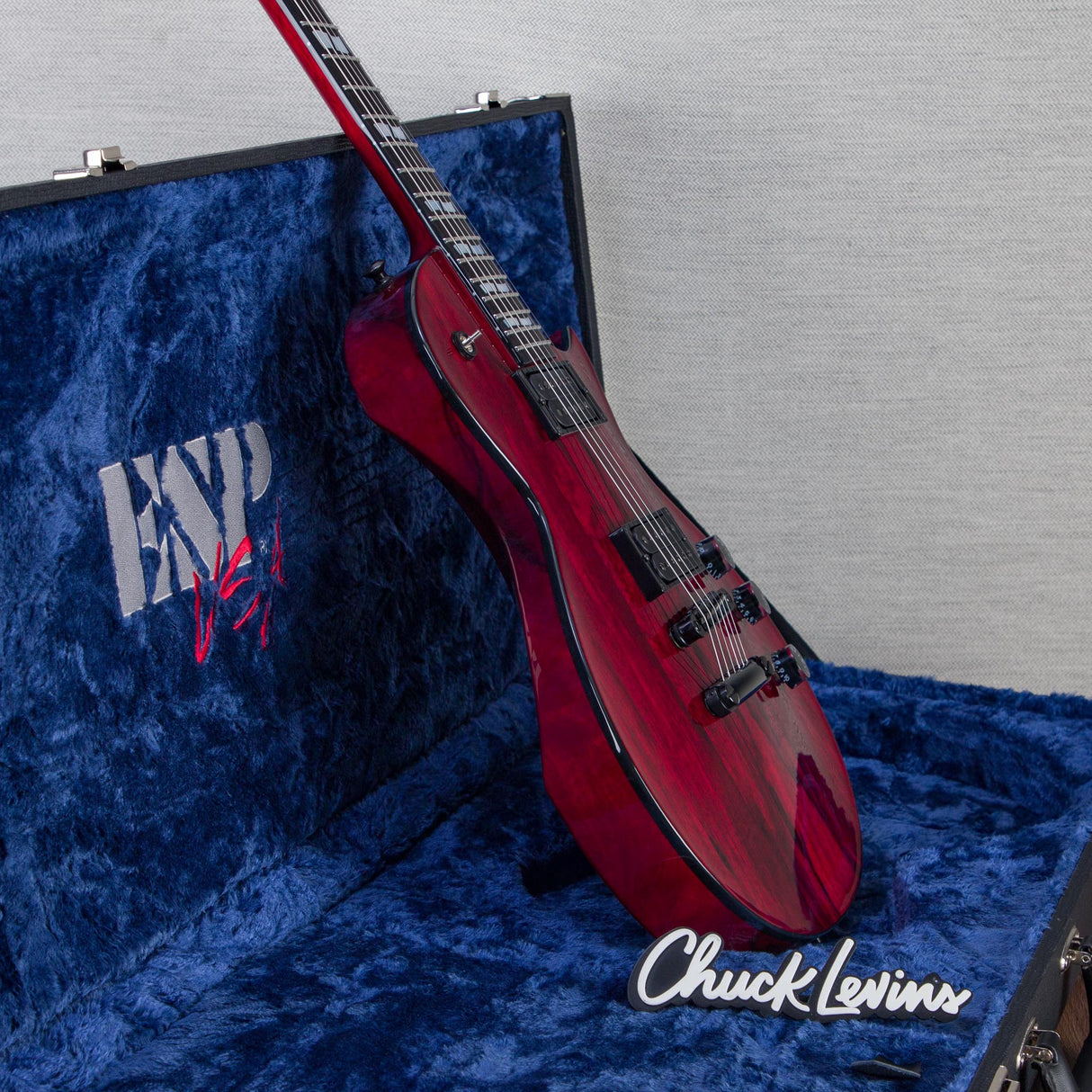 ESP USA Limited Edition Eclipse Electric Guitar - Black Limba - #US25410