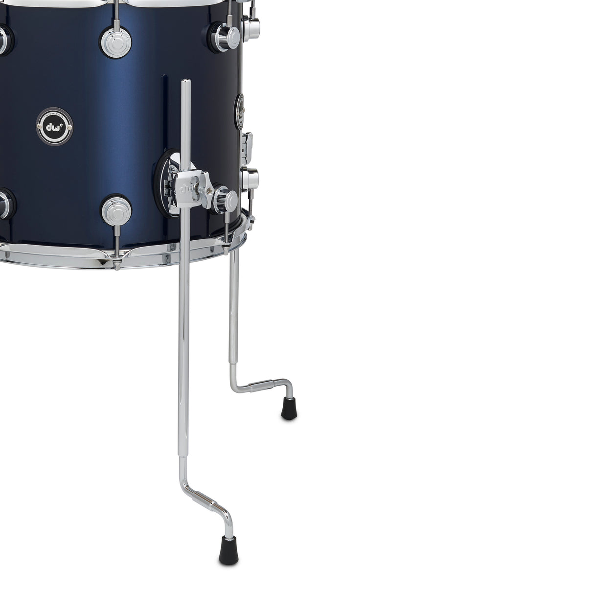 DW DWe 4-Piece Drum Kit Bundle - Midnight Blue Metallic Lacquer