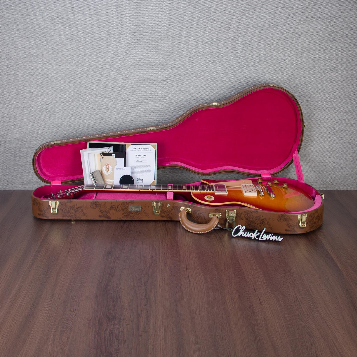 Gibson Custom Shop Murphy Lab 1960 Les Paul Standard V2 BOTB Page 151 Light Aged Electric Guitar - #05104