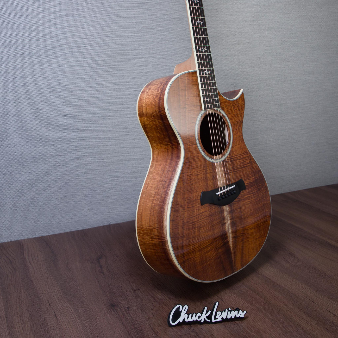 Taylor Custom Shop Gold Label Grand Concert Hawaiian Koa Acoustic Guitar - CHUCKSCLUSIVE - #1206056100