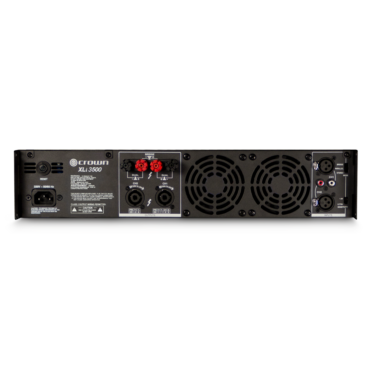 Crown XLI3500 Power Amp - Open Box, Mint