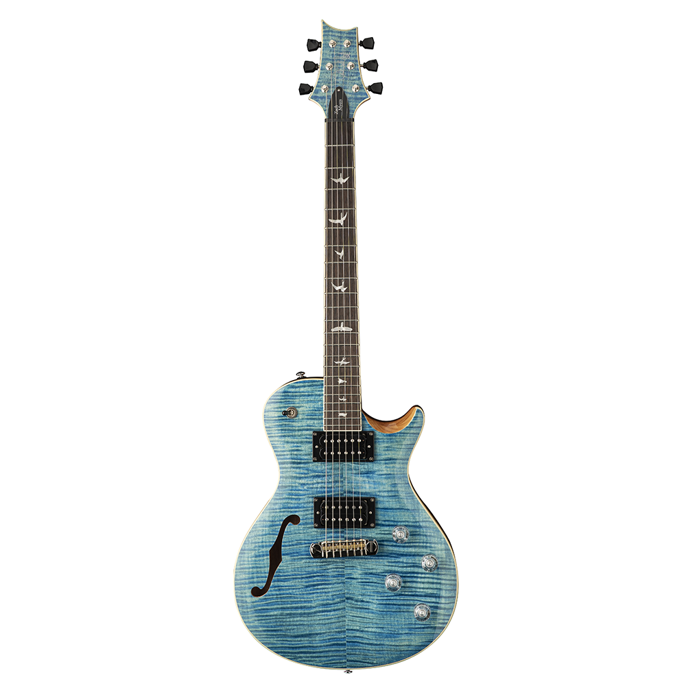 PRS 2021 SE Zach Myers Semi-Hollow Electric Guitar - Myers Blue - New