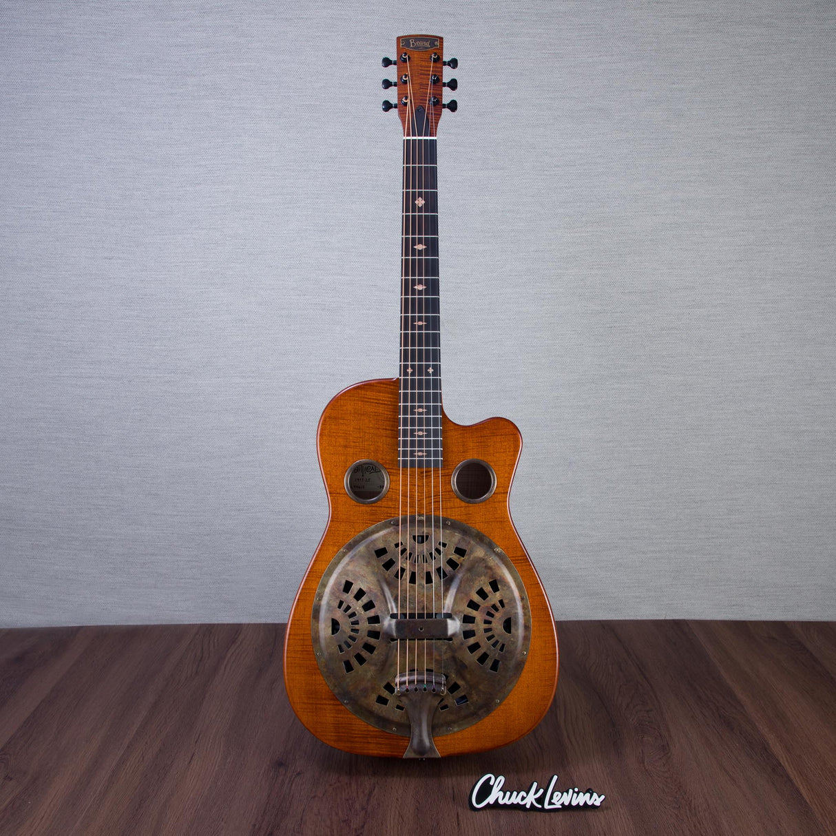 Beard Guitars Trailhead E Roundneck Acoustic Electric Guitar - Tobacco - #197725