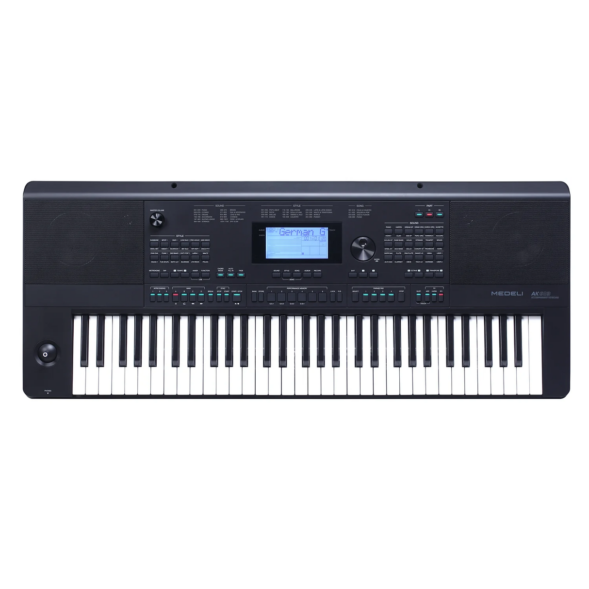 Medeli AK603 61-Key Arranger Workstation Keyboard - New