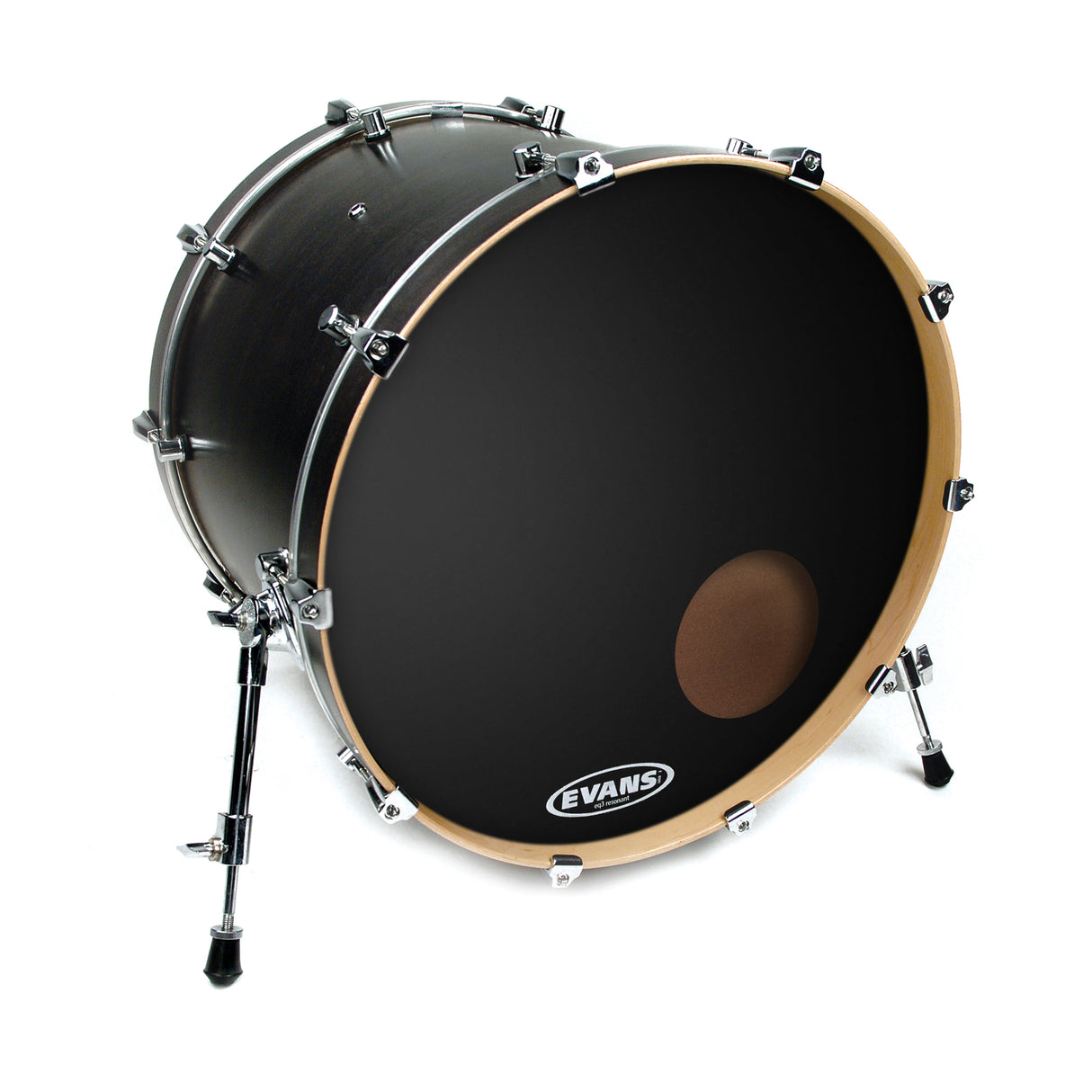 Evans 22" EQ3 Resonant Black Bass Drum Head